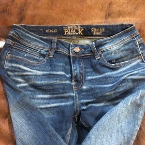 Buckle Black Skinny 28x32